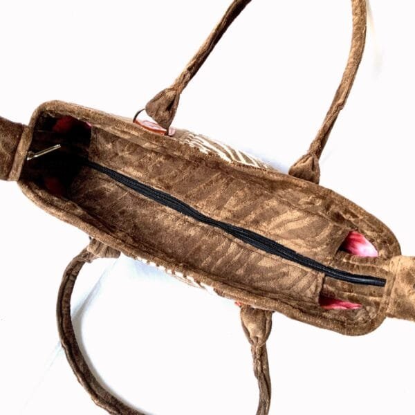 Brown Tote Bag designed by Collections Of Africa