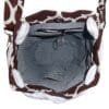 Small brown tote from collections of Africa