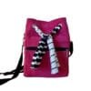 Pink Leather Backpack from Collections Of Africa